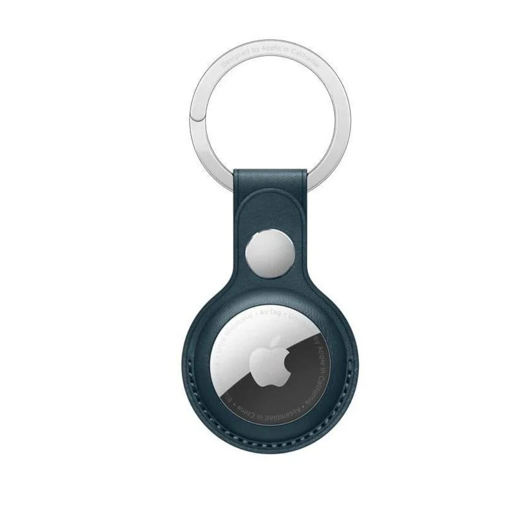 Airtag Leather Case Protective Cover Keychain Protection - Image 4