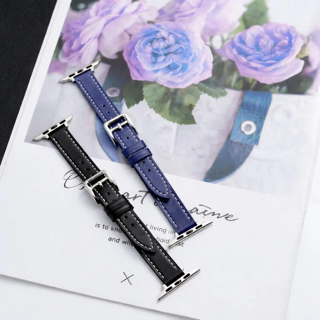 Apple Watch Leather Strap - 38/40/41 MM - Image 3