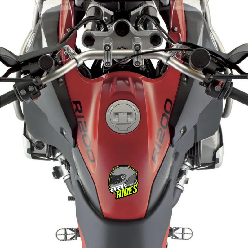 Better Rides Bike Fuel Tank Decal