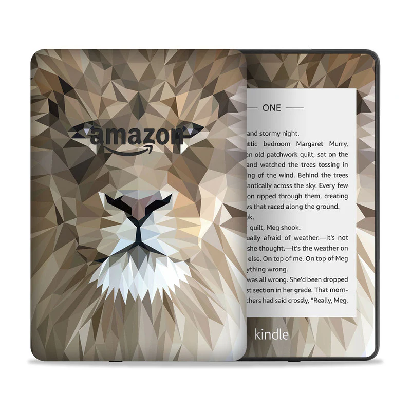Abstract Lion Kindle Skin
