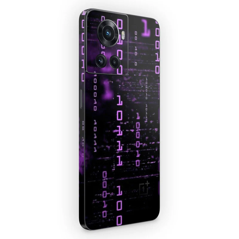 Binary Pink Mobile Skin