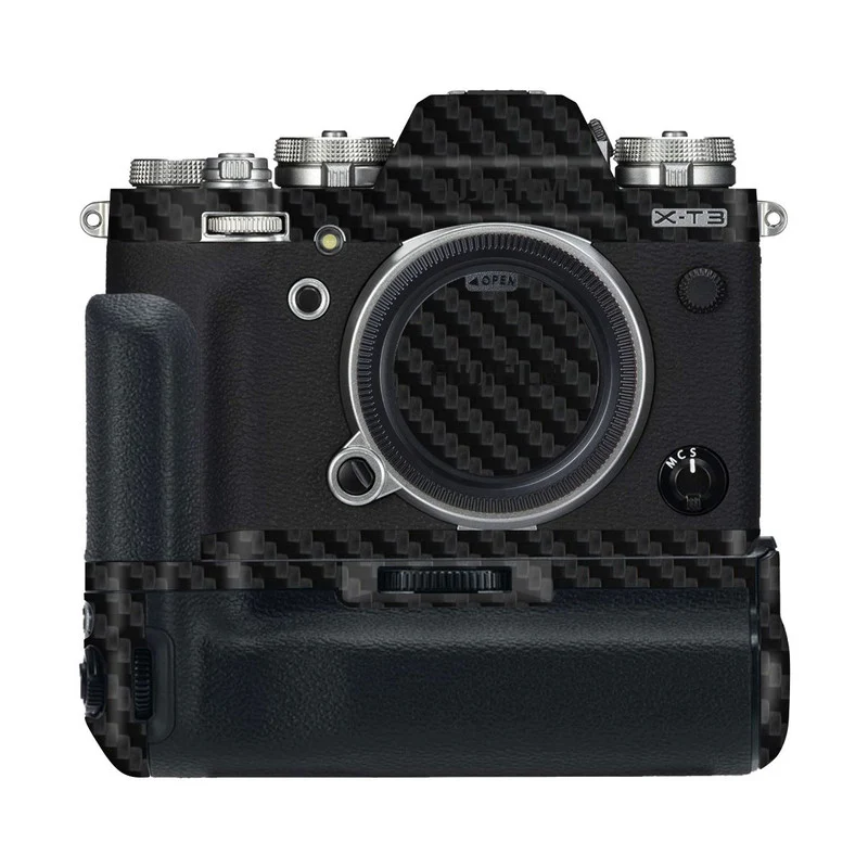Black Carbon Camera Skins - Image 4