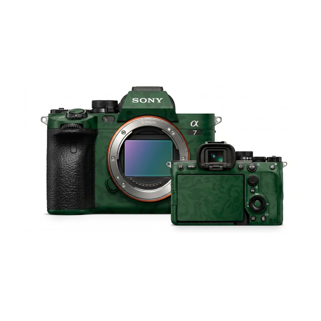 Forged Carbon Textured Camera Skin