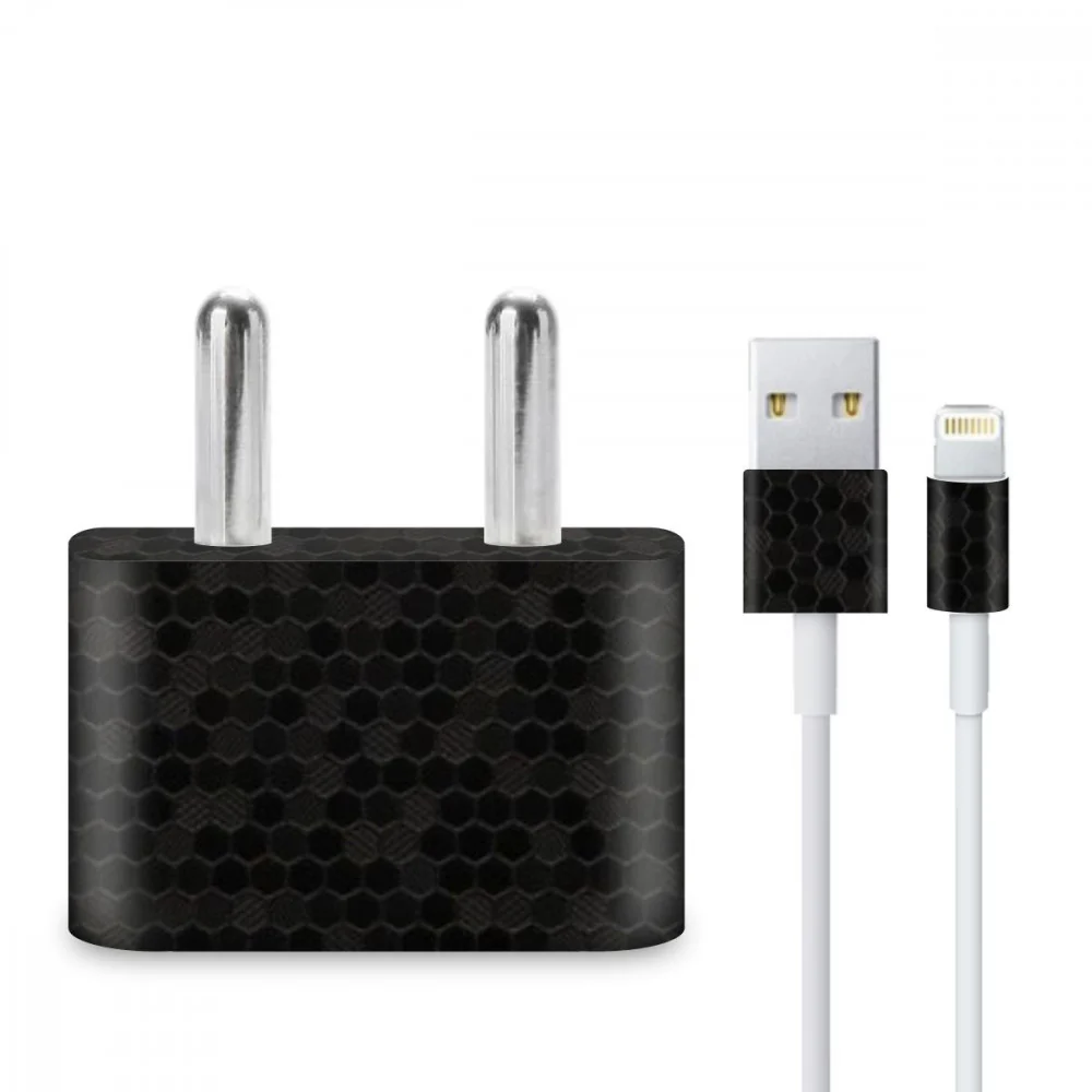 Black Honeycomb Charger Skin - Image 3
