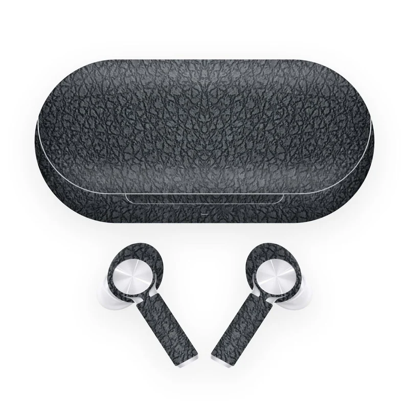 Buds Z Black Leather Skins