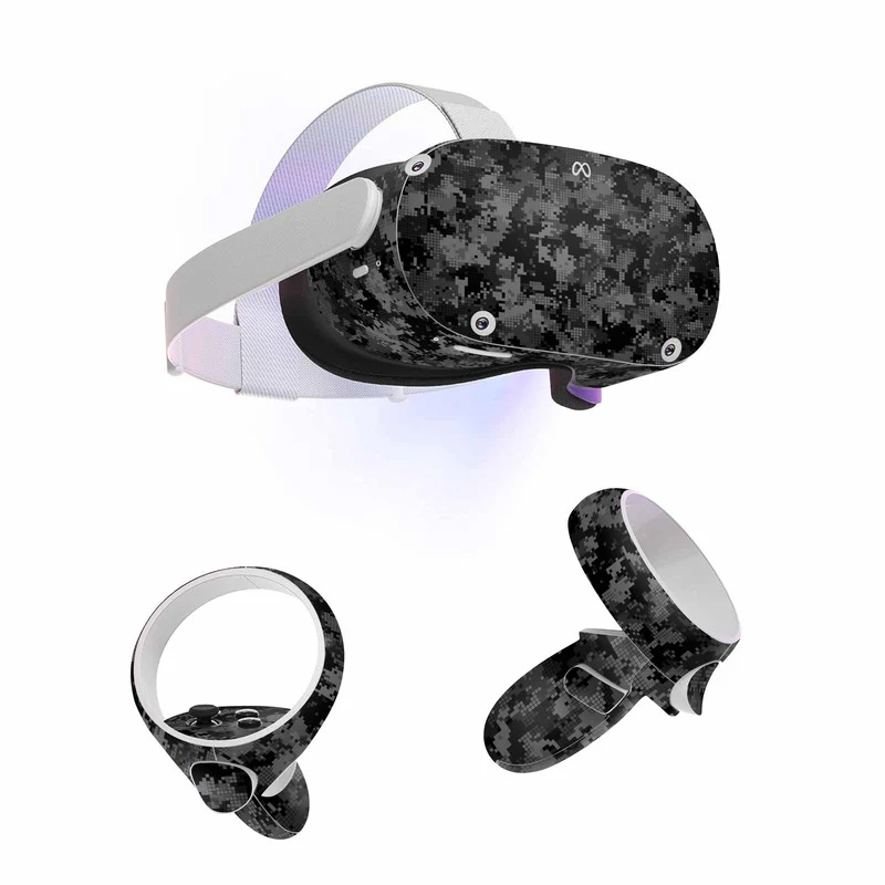Black Pop Skin For Meta Oculus Quest VR