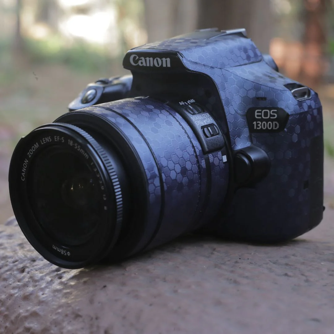 Blue HoneyComb Textured Camera skin - Image 3