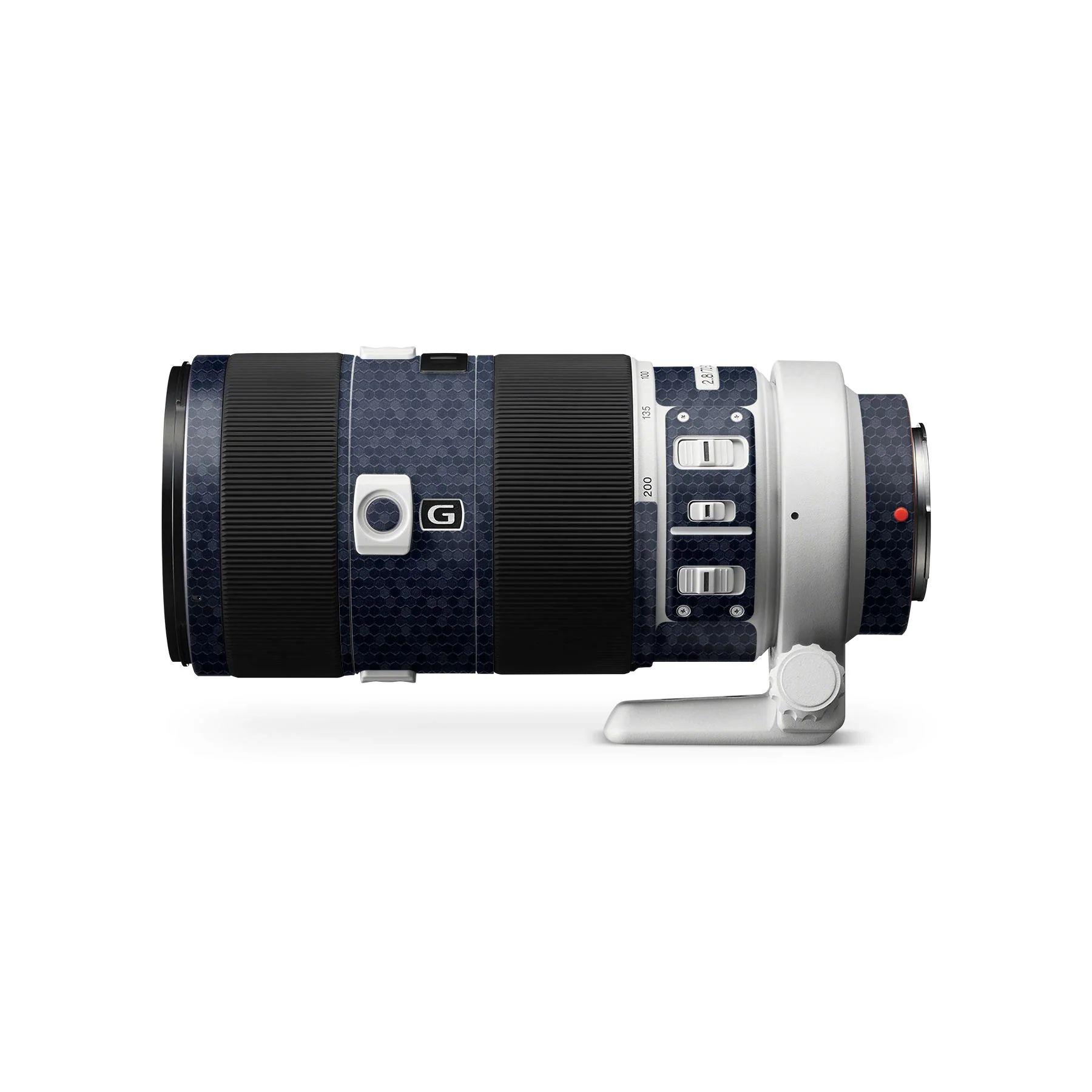 Blue HoneyComb Textured Lens skin