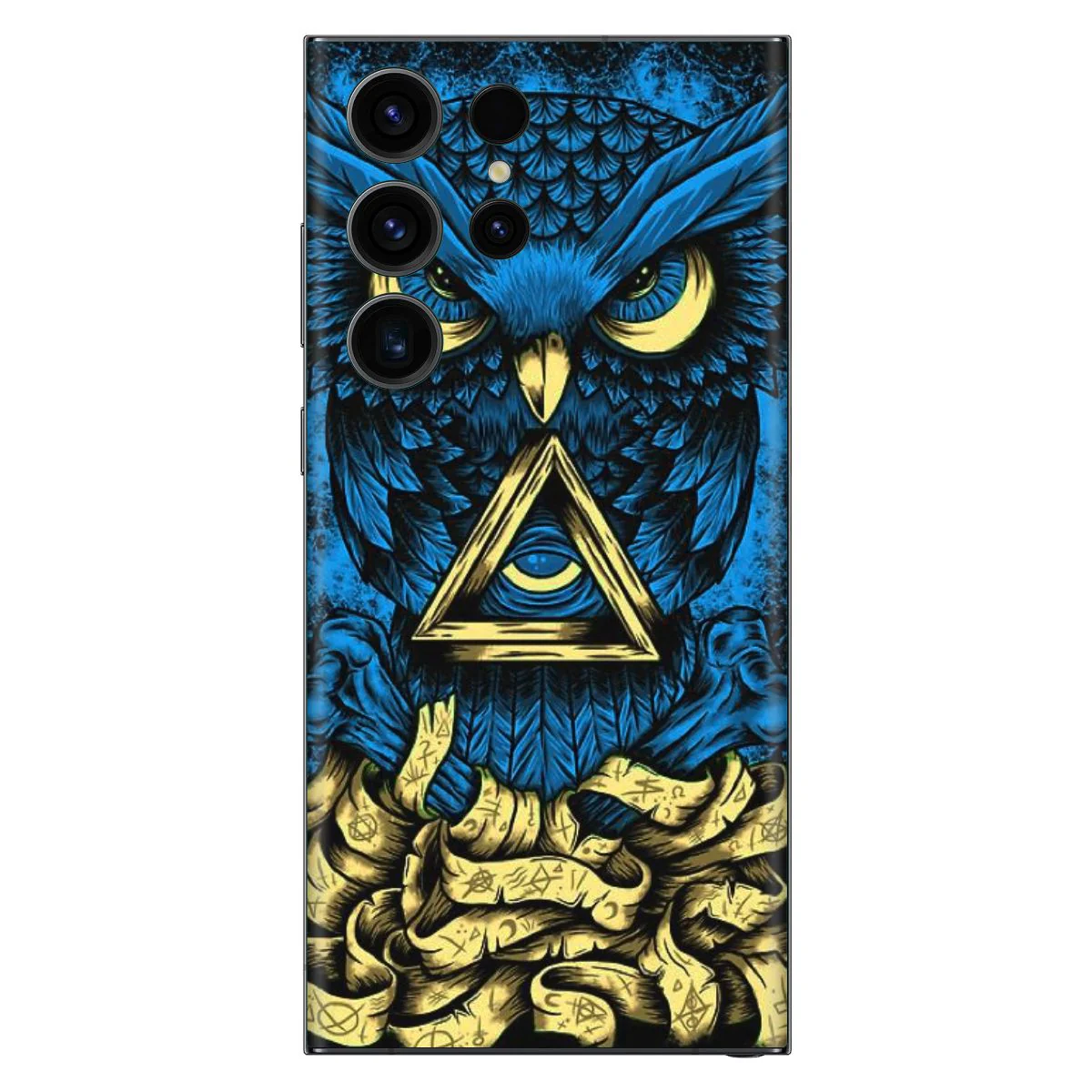 Blue Owl Mobile Skin