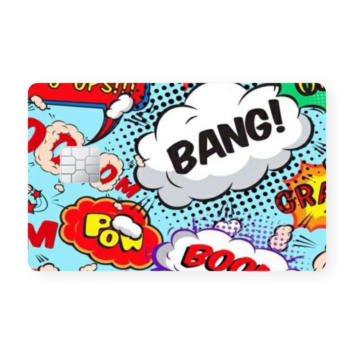 Boom 1 Abstract Card