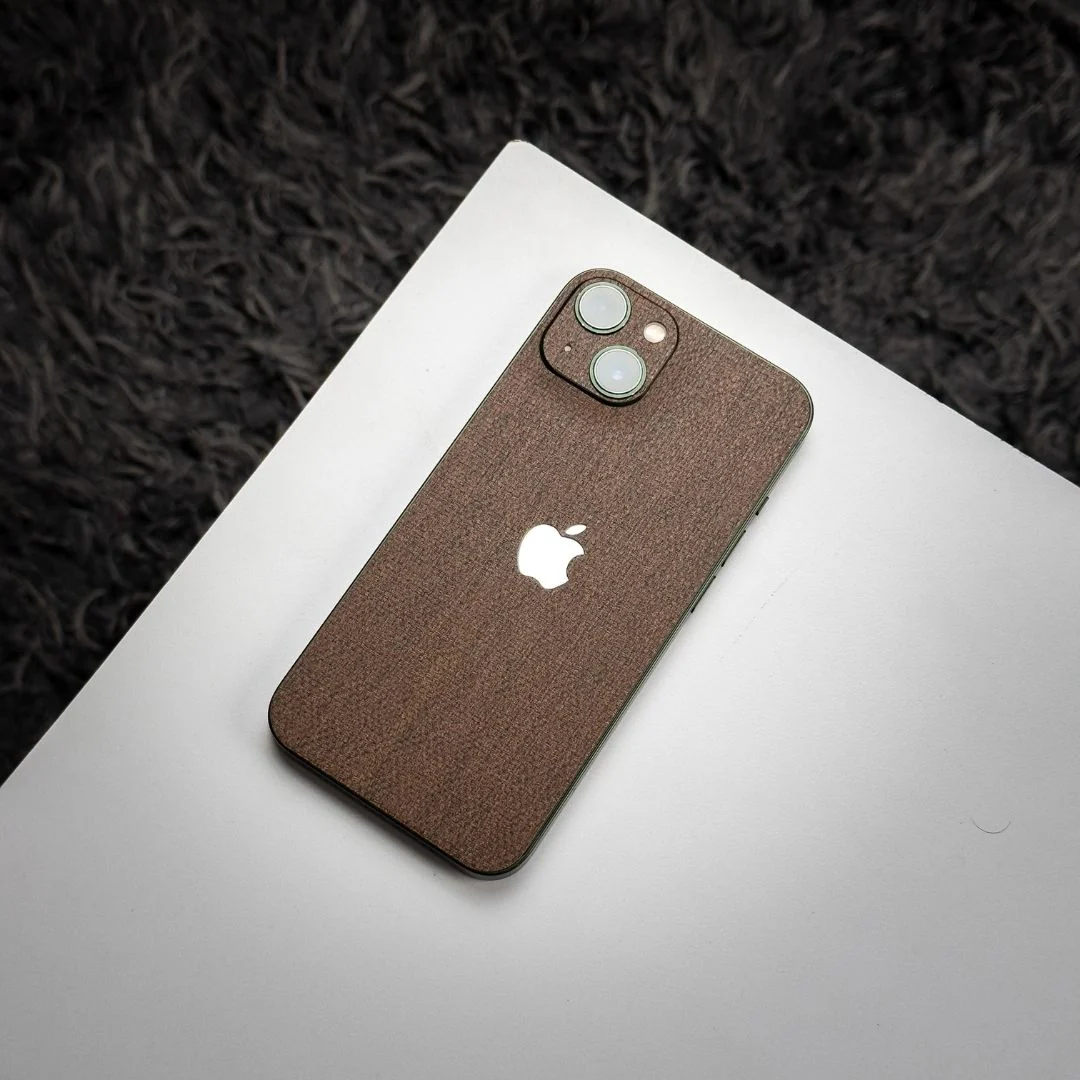 Brown Denim Mobile Skin - Image 2
