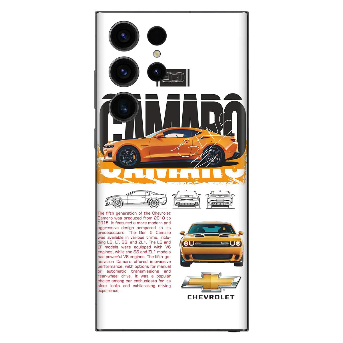 Camaro Mobile Skin