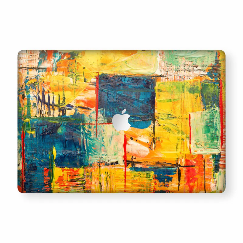 Macbook Canvas Painting Laptop Skins