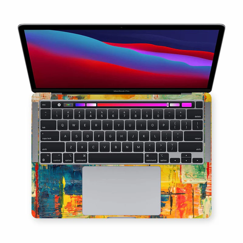 Macbook Canvas Painting Laptop Skins - Image 3