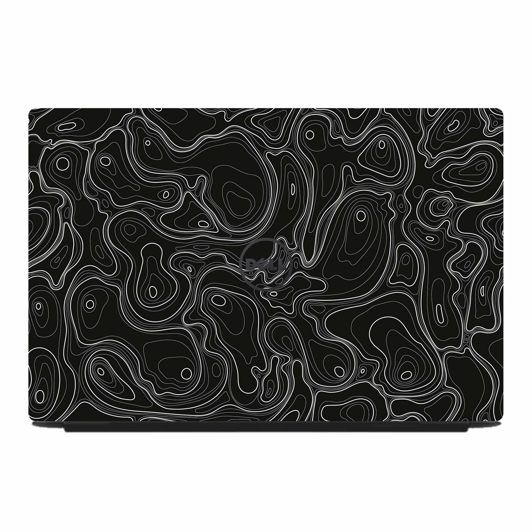 Colourful Topography Black Dell Inspiron 3501 3520 Laptop Skin