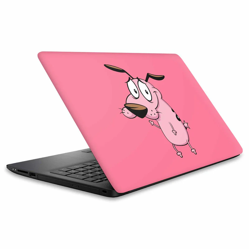 Cowardly Courage Laptop Skin