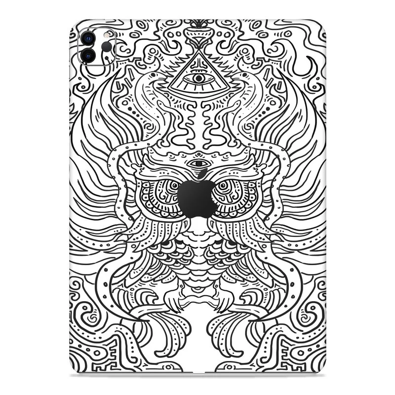 iPad Skin Doodle Owl