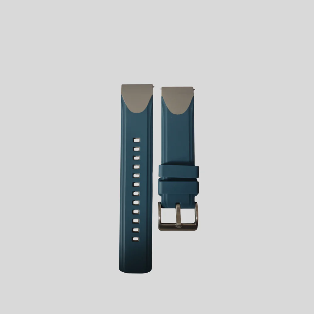 Dual Silicone Watch Strap -Samsung/Noise/Boat/Realme/OnePlus/Other - 22MM - Image 4