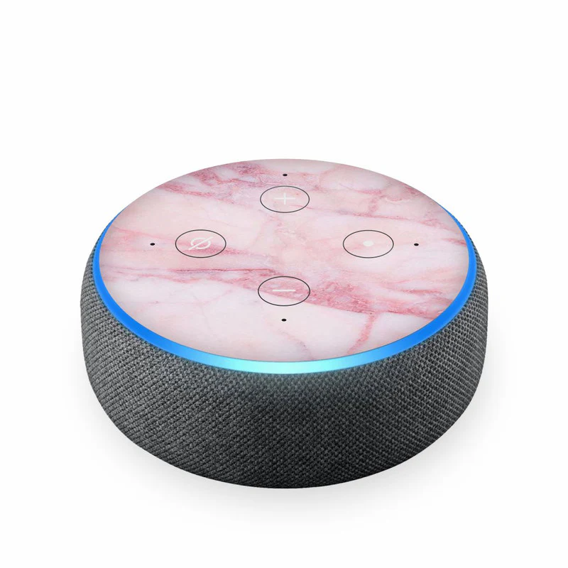 Pink Marble Skin For Amazon Echodot