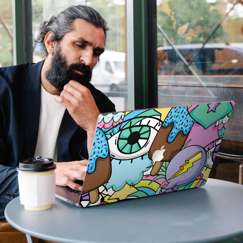 Macbook Eyece Cream Laptop Skins - Image 3
