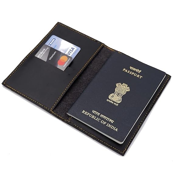Faux Leather Passport Cover - Image 2