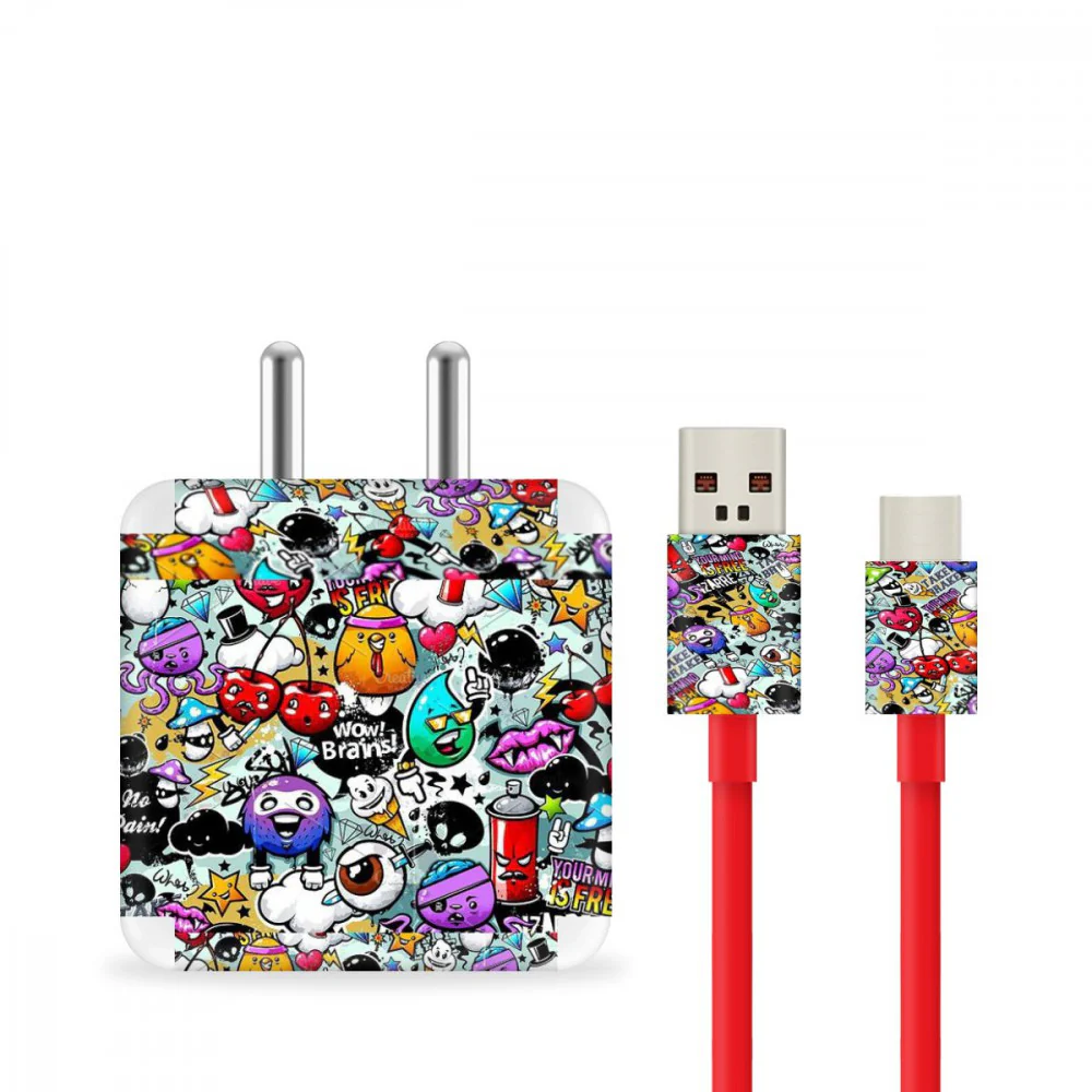 Fun Abstract Charger Skin - Image 2