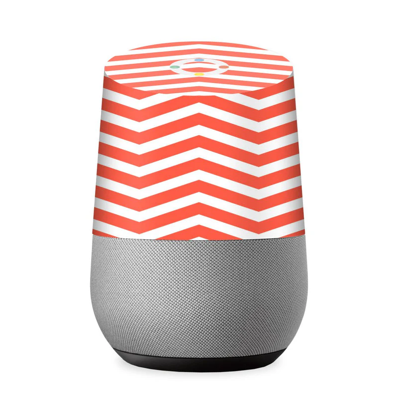 Wave Red Skin For Google Home