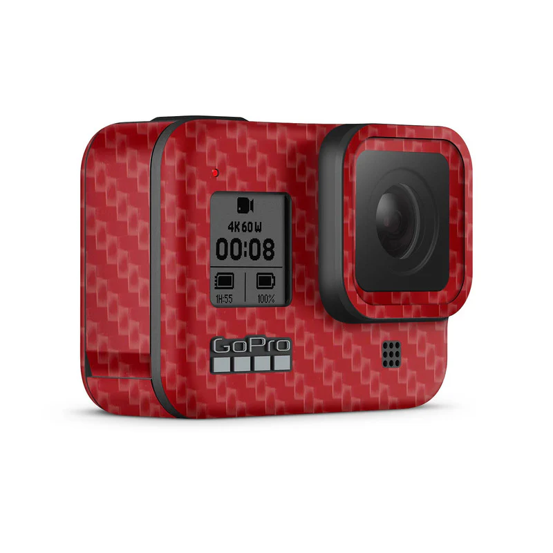 GoPro Skins Red Carbon