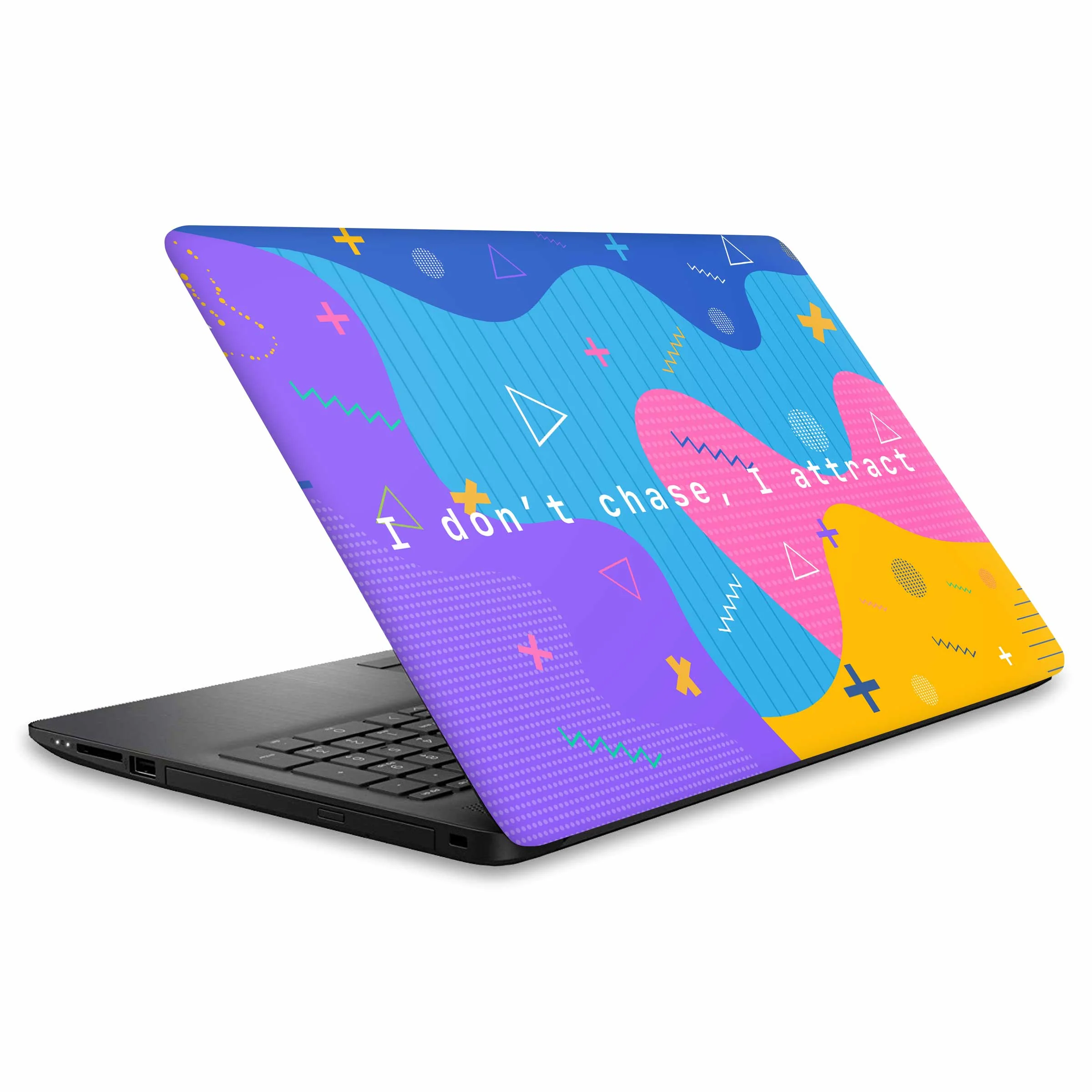 I Don't Chase, I Attract Laptop Skin