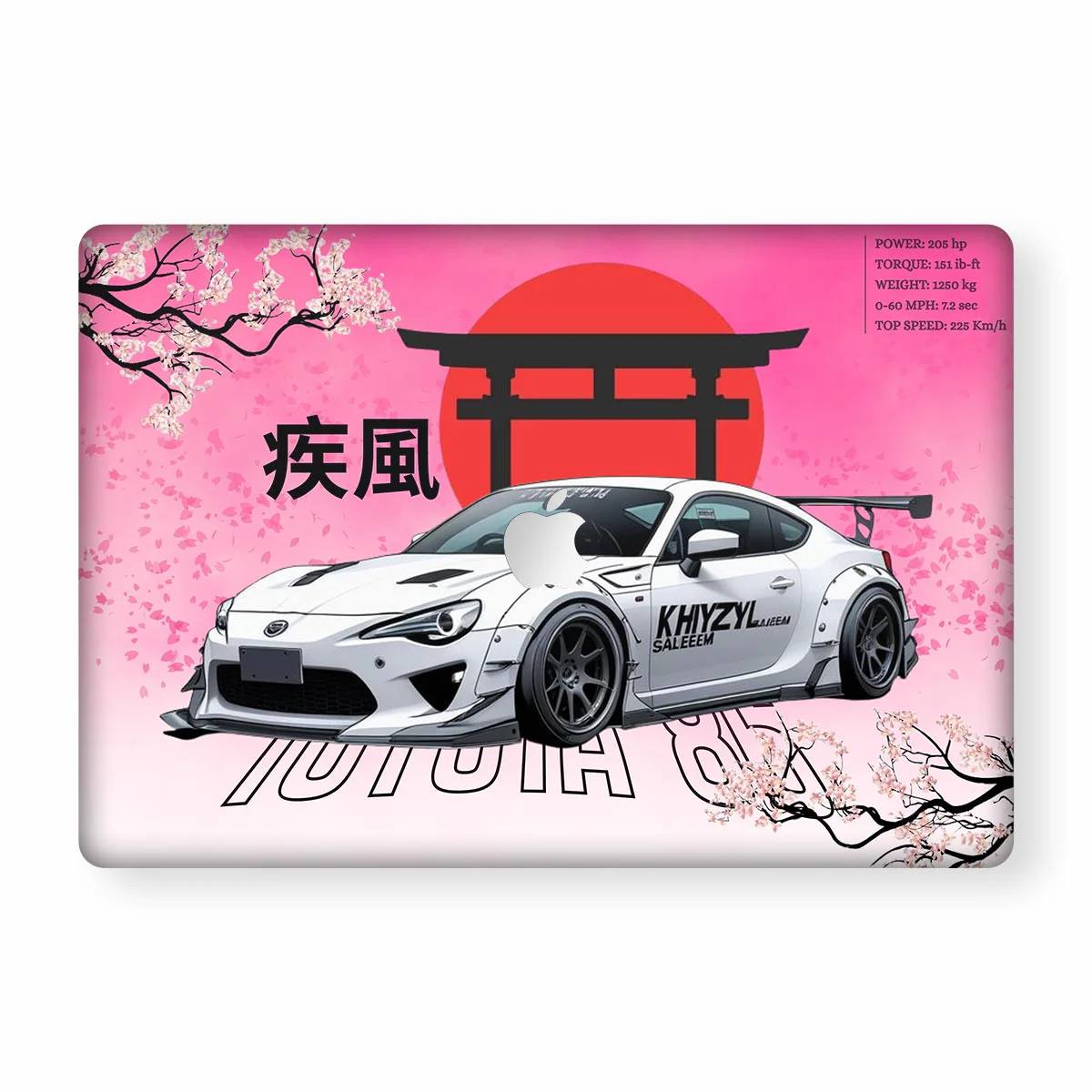 GT86 Macbook Skin