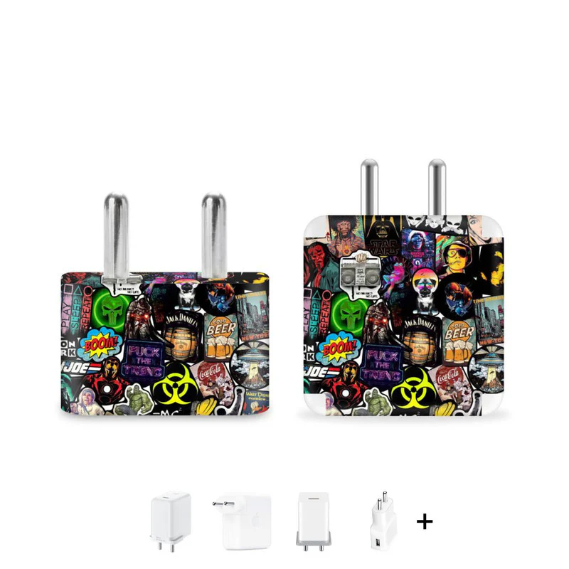 Super Stickers Charger Wrap