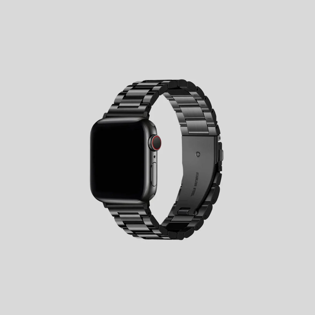 Apple Watch Stainless Steel Strap Black - 38/40/41 MM