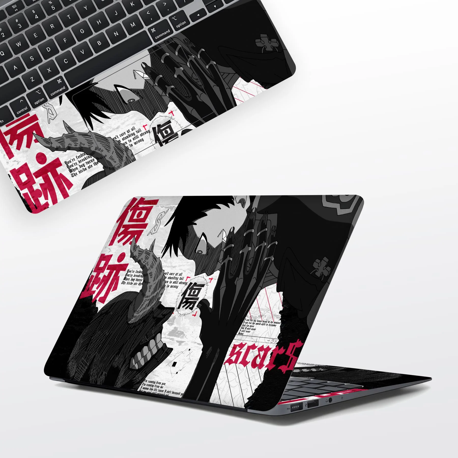 Fire Force Shinra Laptop Skin
