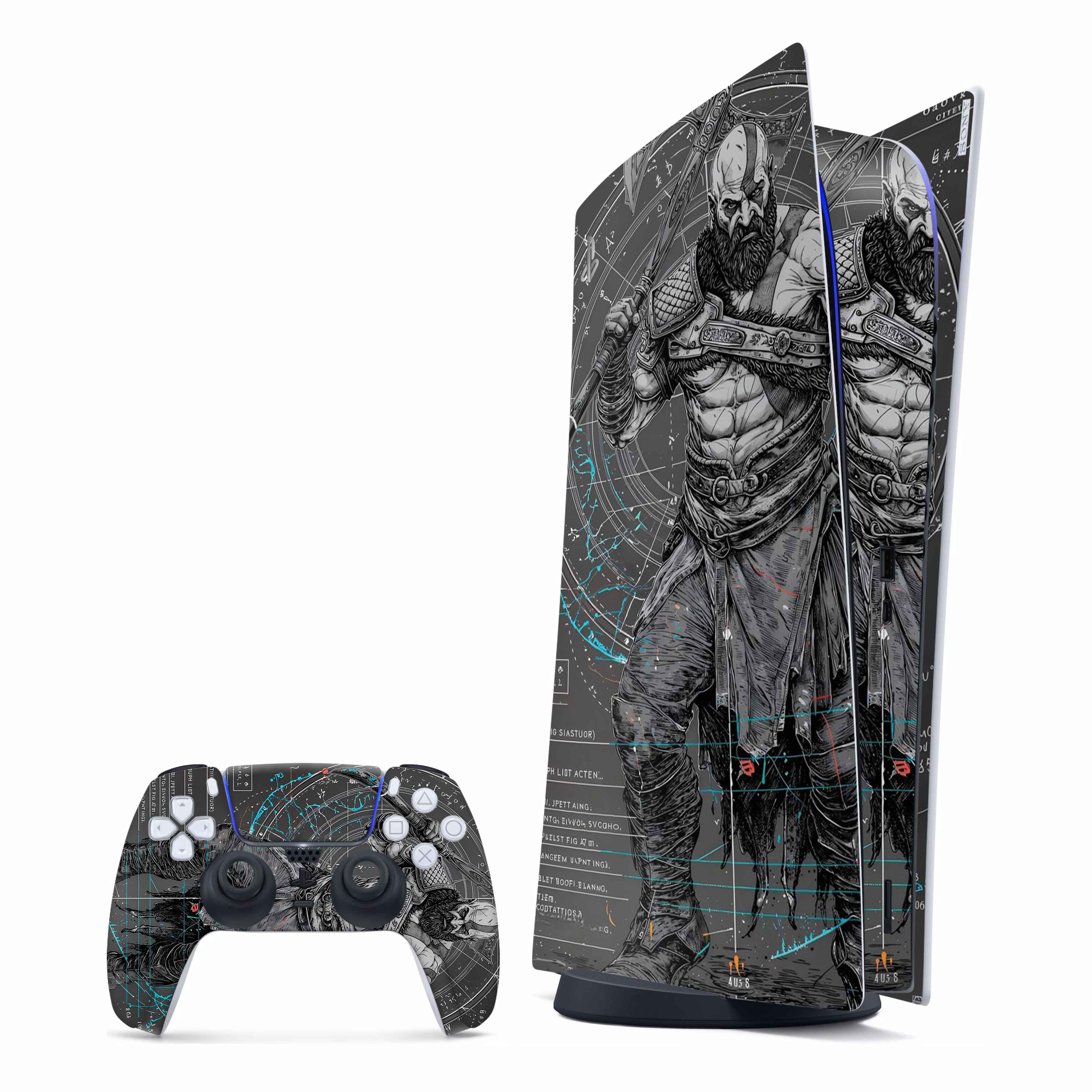 Kratos Fan Art Playstation Skin