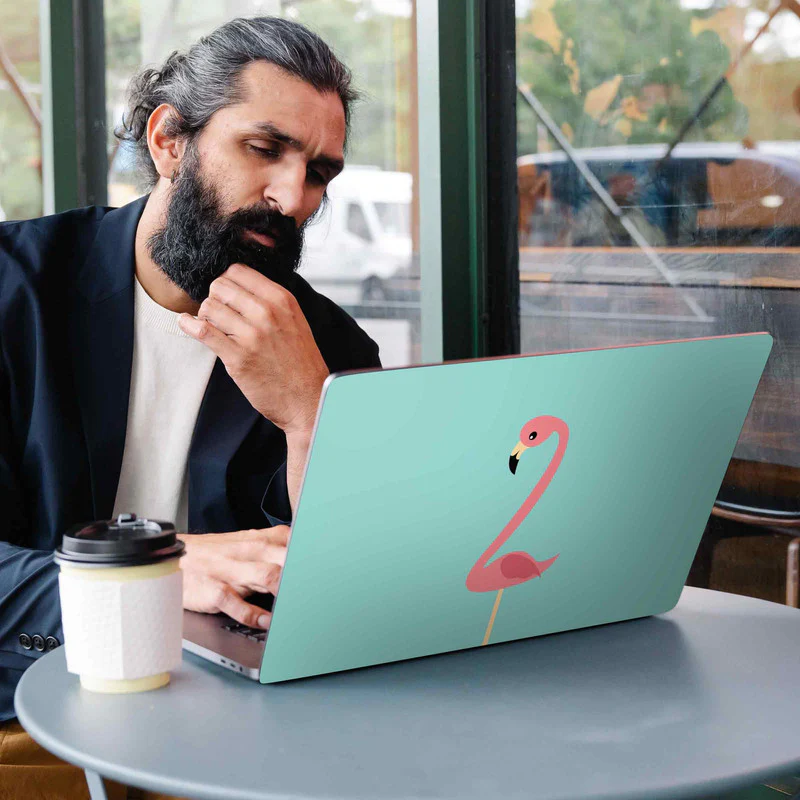 Flamingo 1 Laptop Skins - Image 2