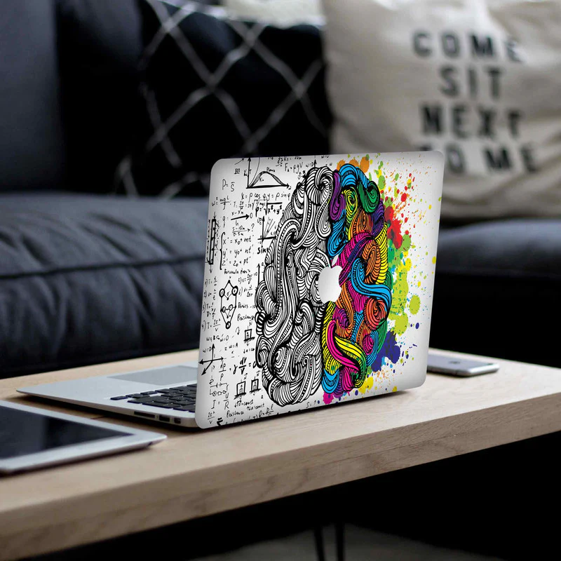 Macbook Neuro Art Laptop Skins - Image 4
