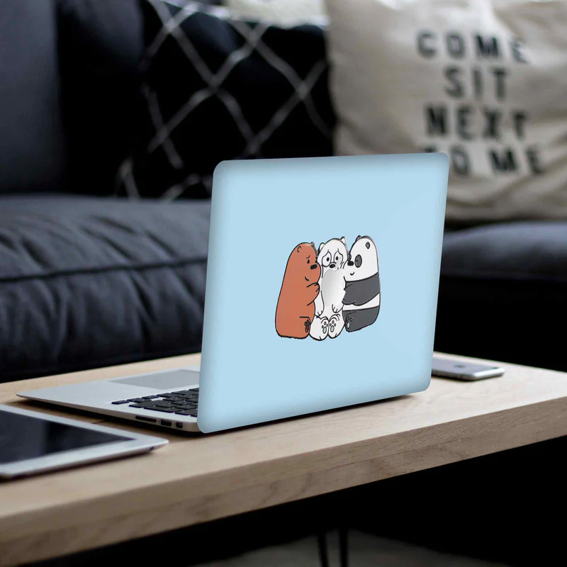 Macbook We Bare Bears Laptop Skins - Image 4