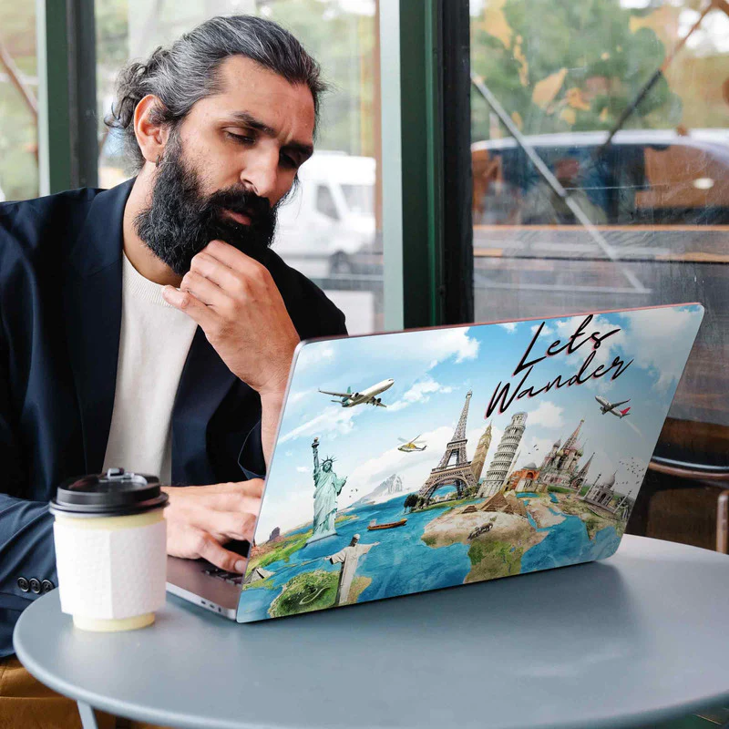 Lets Wander Laptop Skins - Image 2