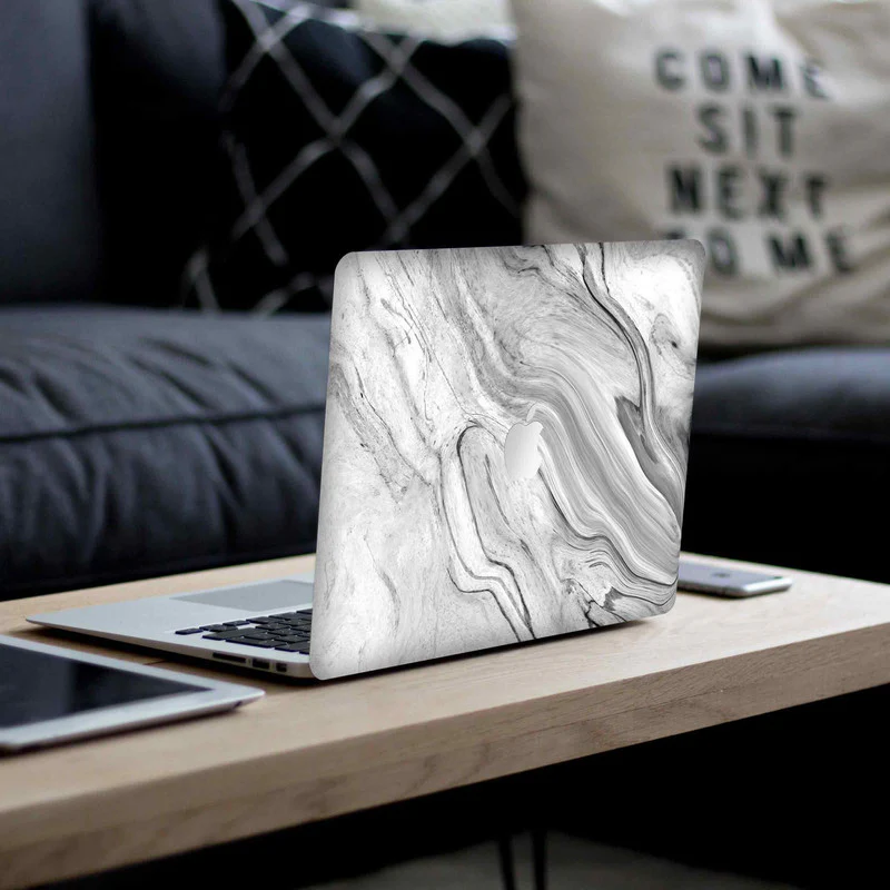 MacBook Classic Marble 2 Laptop Skin - Image 2