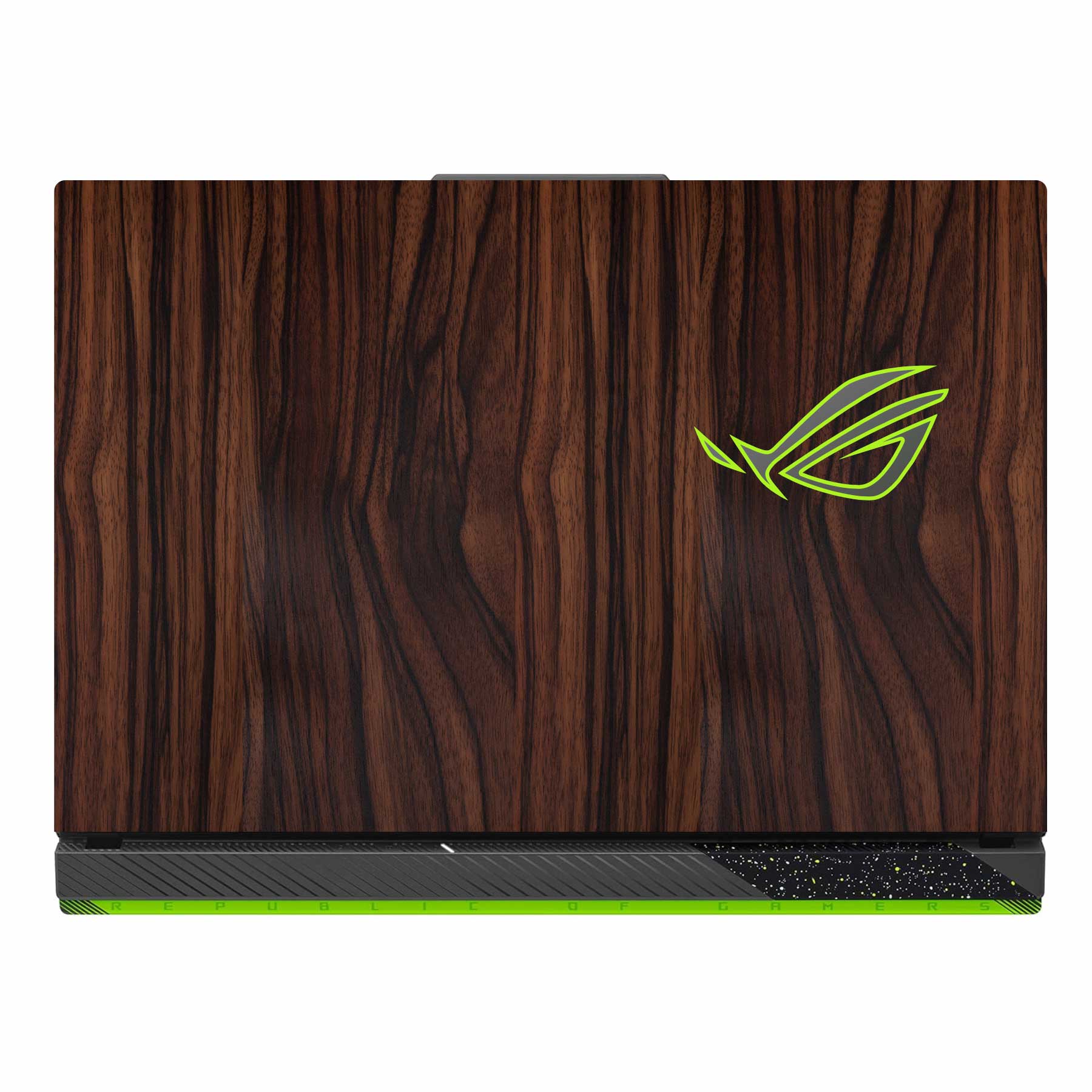 Mahogany Wood Asus ROG Strix G16 G614J Laptop Skin