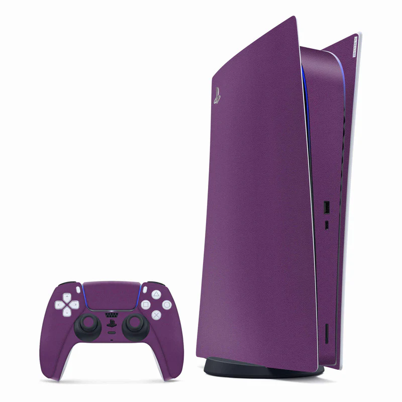 Matte Purple PlayStation Skin