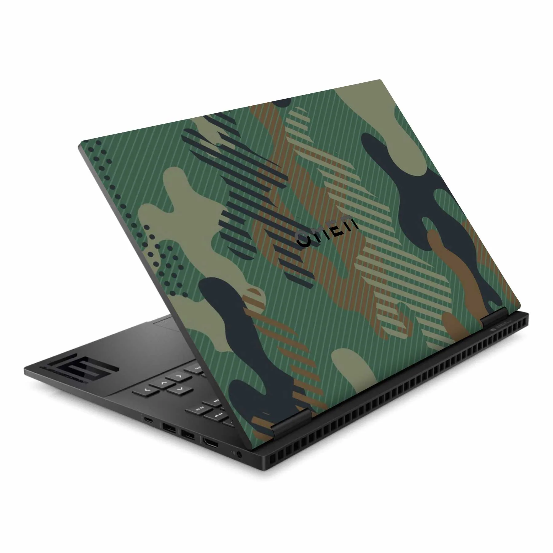 Military Green HP Omen 16 Laptop Skin