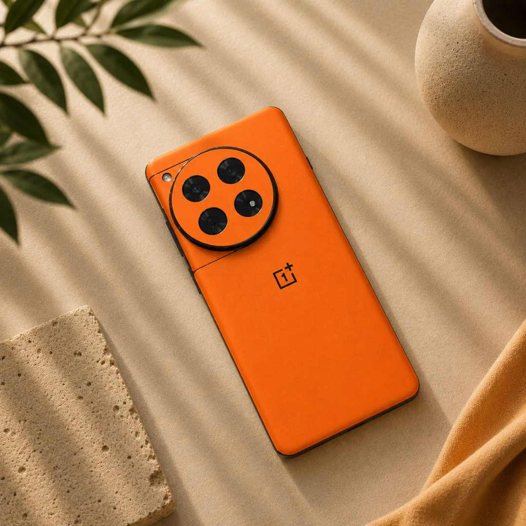 Matte Orange Mobile Skin