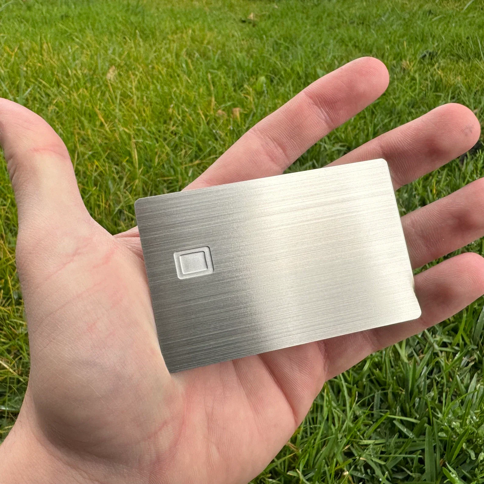 Mirror Gold Metal Card