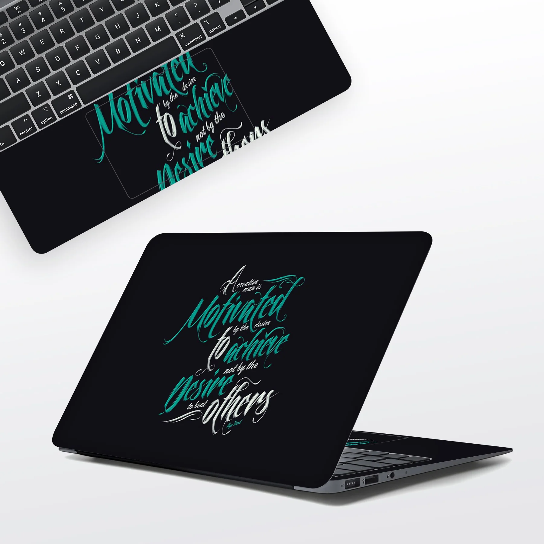 Motivated Laptop Skin