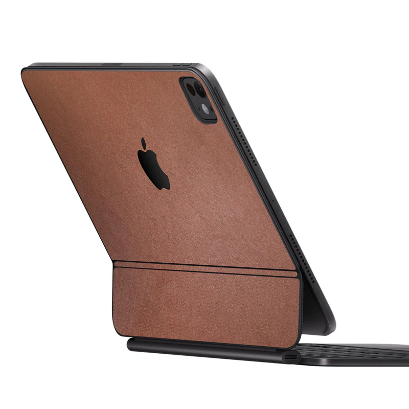 iPad Magic Keyboard Brown Hyper Cross Skin