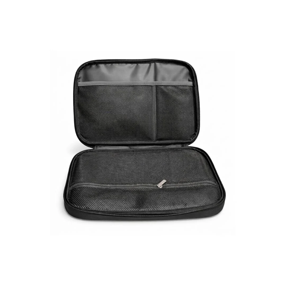 Omni Horizon Double-Layer Tech & Travel Organizer- Blue Abstract - Image 3