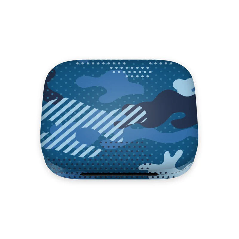 OnePlus Buds 3 Military Blue Camo Skins