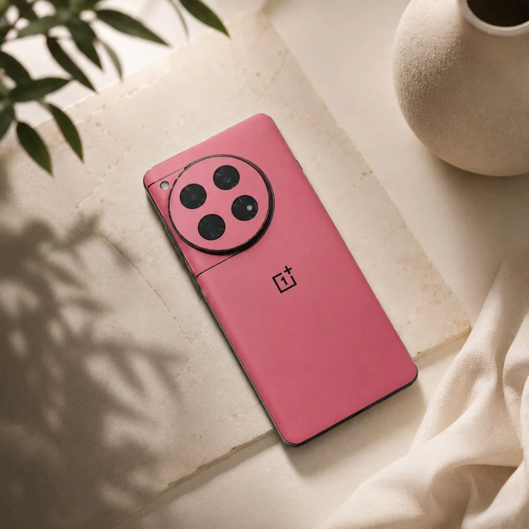 Matte Pink Mobile Skin