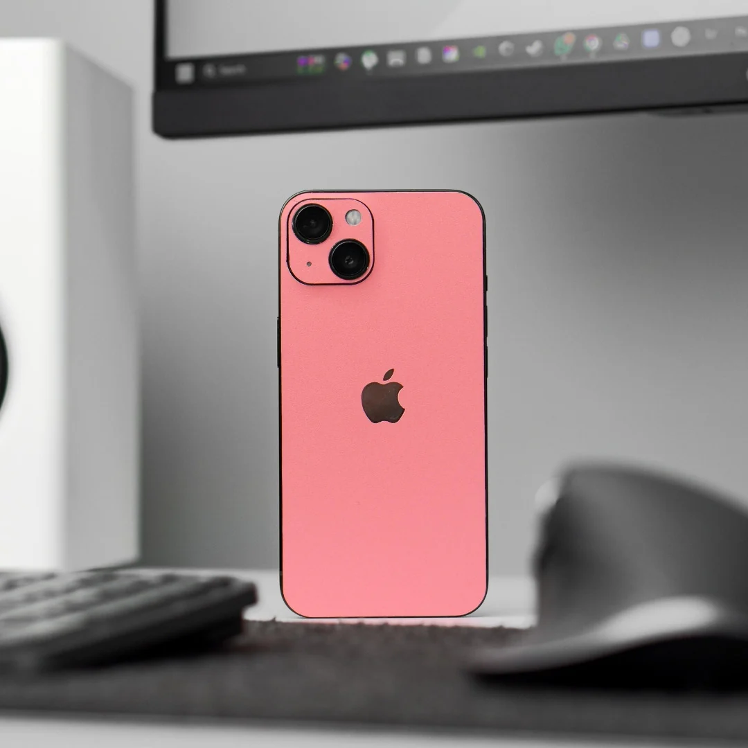 Matte Pink Mobile Skin - Image 2